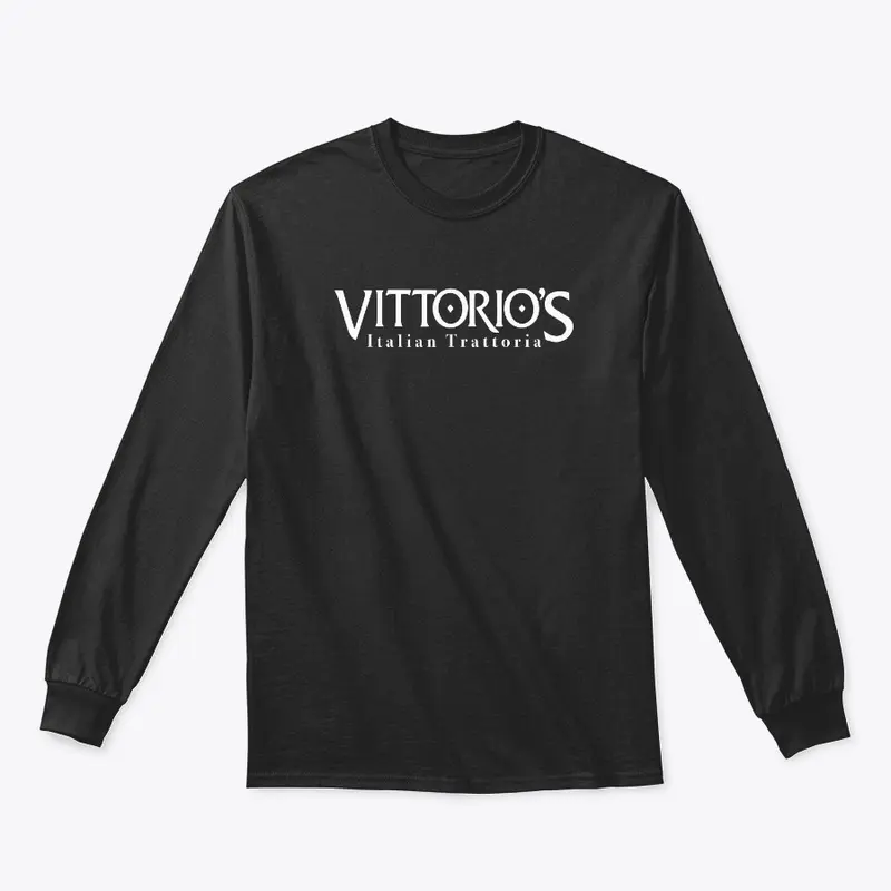 Vittorio's Logo White