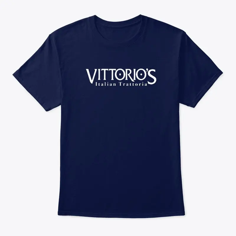 Vittorio's Logo White